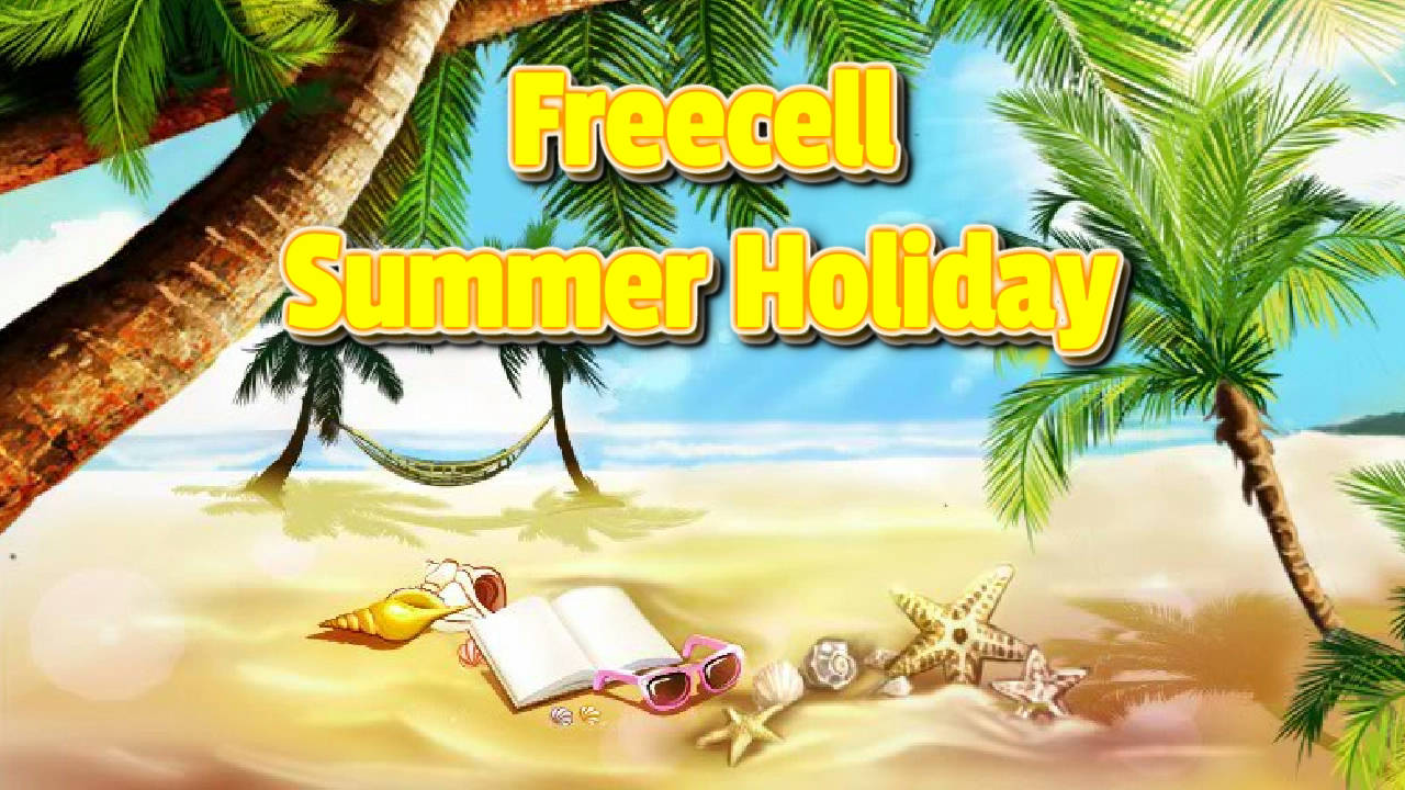 Play Freecell Summer Holiday