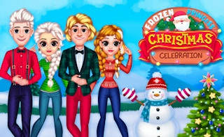 Play Frozen Princess Christmas Celebration