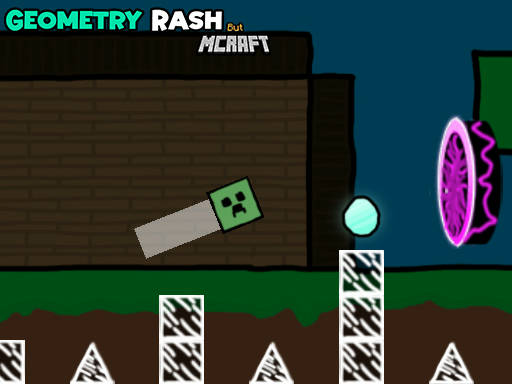 Play Geometry Rash But MCraft