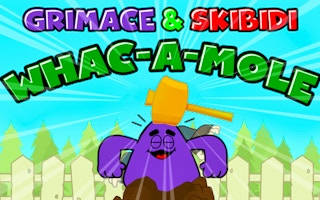 Play Grimace And Skibidi Whack A Mole