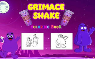 Play Grimace Shake Coloring