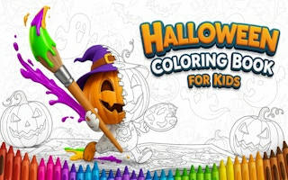 Play Halloween Coloring Book