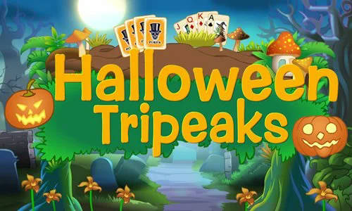 Play Halloween Tripeaks