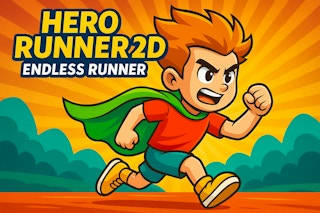 Play Hero Runner 2D Endless Run