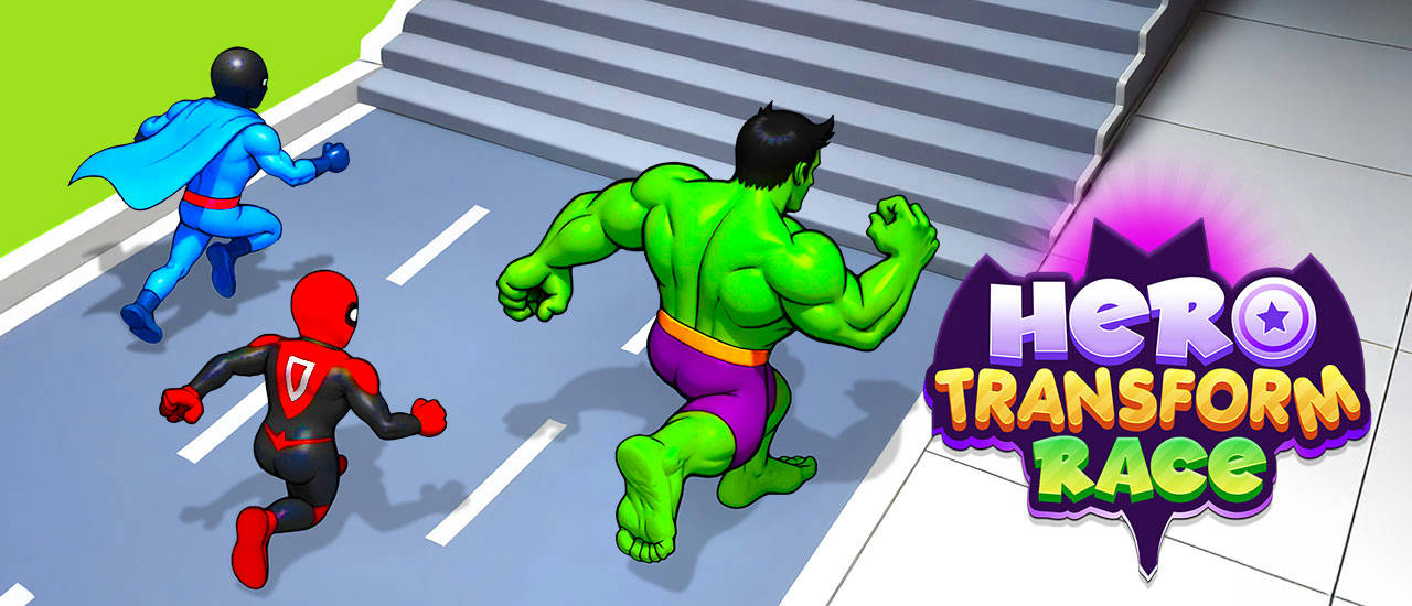 Play Hero Transform Race