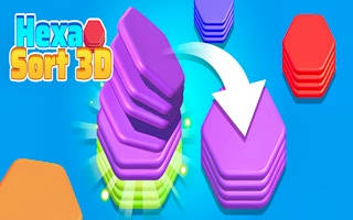 Play Hexa Sort 3D