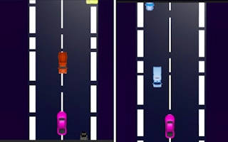 Play Highway Car Race 2D