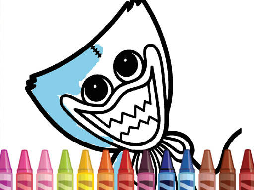 Play Huggy Coloring