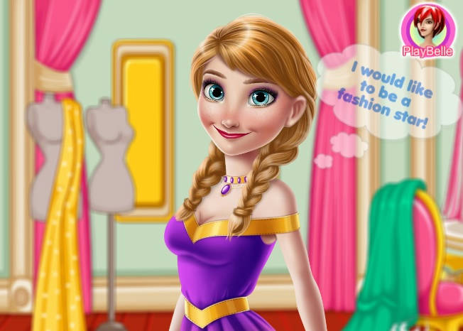 Play Ice Princess Modeling Carrer