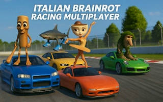 Play Italian Brainrot Racing Multiplayer