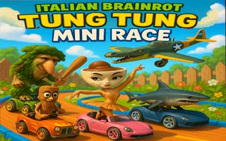 Play Italian Brainrot Tung Tung Mini Race