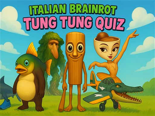 Play Italian Brainrot tung Tung Quiz