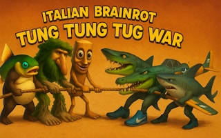 Play Italian Brainrot Tung Tung Tug War