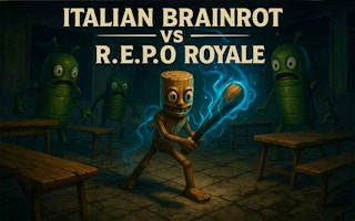 Play Italian Brainrot VS R.E.P.O Royale