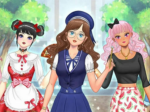 Play Kawaii High School Teacher Dress Up