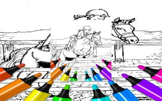 Play Kid Jumping Coloring