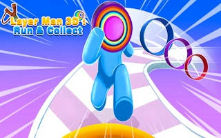 Play Layer Man 3d Run Collect