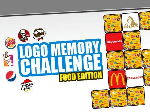 Play Logo Memory Challenge: Food Edition