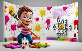 Play Love Coloring Book for Kids