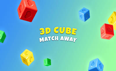 Play Match Away 3D Cube