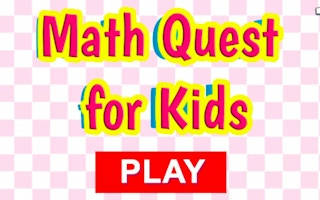 Play Math Quest for Kids