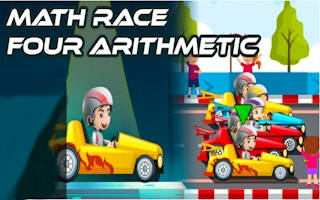 Play Math Race Four Arithmetic pro