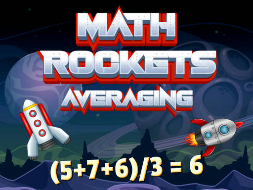 Play Math Rockets Averaging