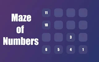 Play Maze of Numbers