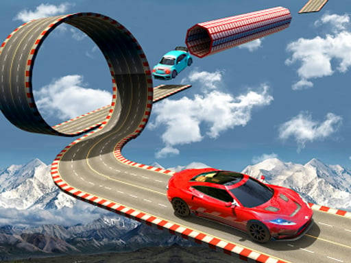 Play Mega Car Death Ramps 3d