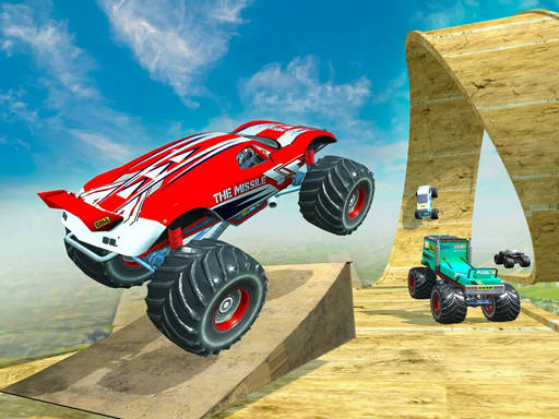 Play Mega Ramp Monster Truck Race