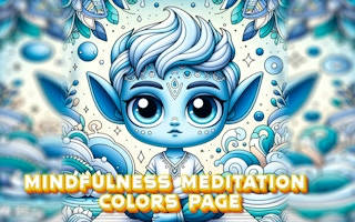 Play Mindfulness Meditation Colors Page