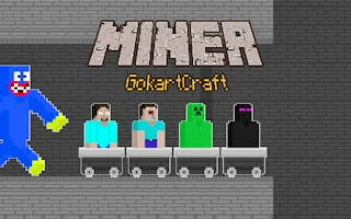 Play Miner GokartCraft - 4 Player