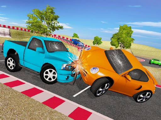 Play Mini SuperCars Racing Crashing