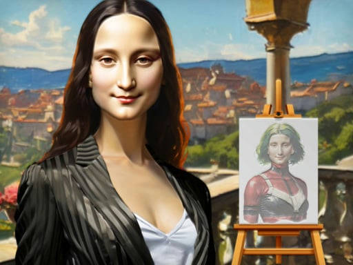 Play Mona Lisa Fashion Experiments