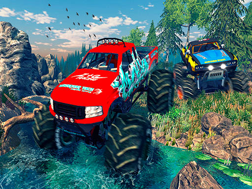 Play Monster 4x4 Offroad Jeep Stunt Racing 2019