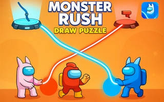 Play Monster Rush - Draw Puzzle