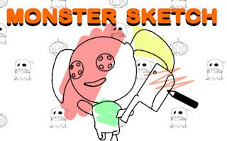 Play Monster Sketch Drawing Game