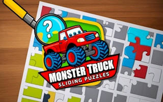 Play Monster Truck Sliding Puzzles