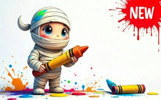 Play Mummy Coloring Book