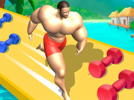 Play Muscle Bridge Race 3d