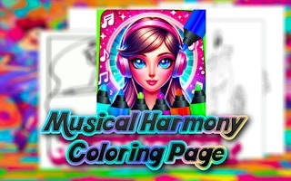 Play Musical Harmony Coloring Page