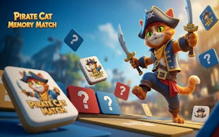 Play Pirate Cat Memory Match