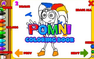 Play Pomni Coloring Book