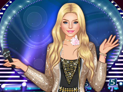 Play Pop Star Dress Up - Music Idol Girl