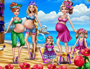 Play Pregnant Moms Exotic Holiday