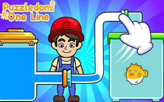 Play Puzzledom: One Line