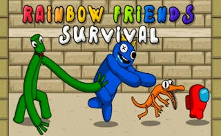 Play Rainbow Friends Among Survival Adventures