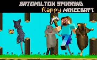 Play Ratomilton Spinning Flappy Minecraft