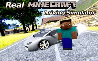 Play Real Minecraft Driving Simulator