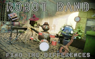 Play Robot Band - Find the differences